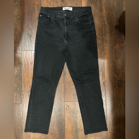 Reformation Black High Rise Jeans - Picture 2 of 5